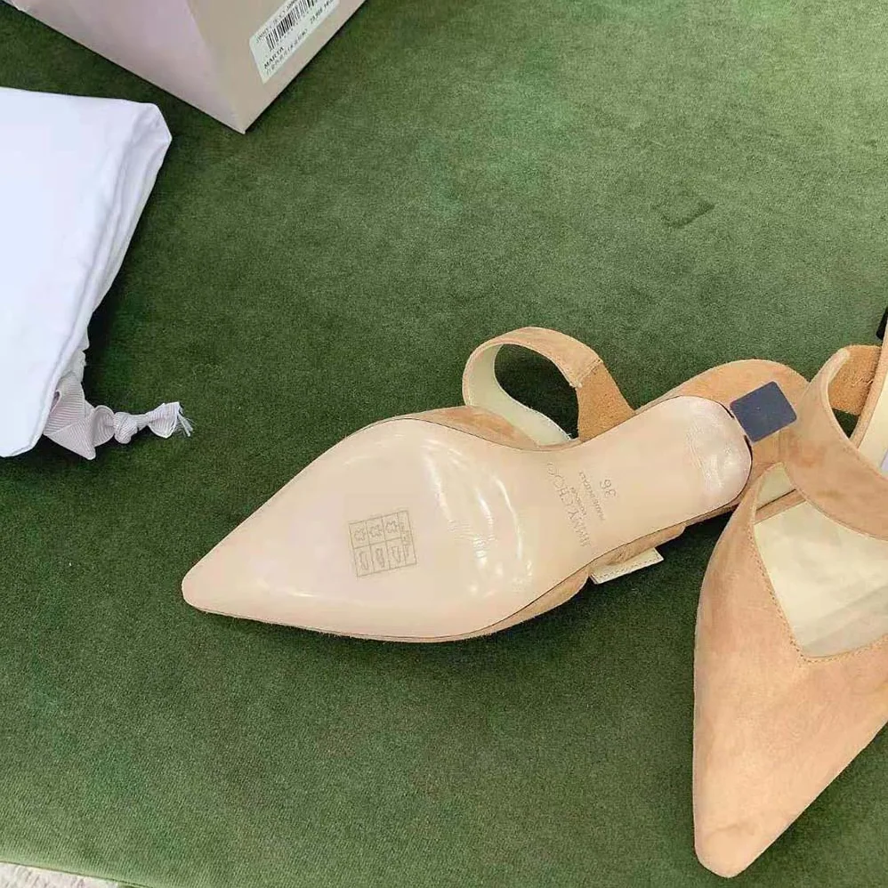 Jimmy Choo Marta 70 Caramel Suede Mules with Crystal Buckle for Women Jimmy Choo Marta 70 Caramel Suede Mules with Crystal Buckle for Women