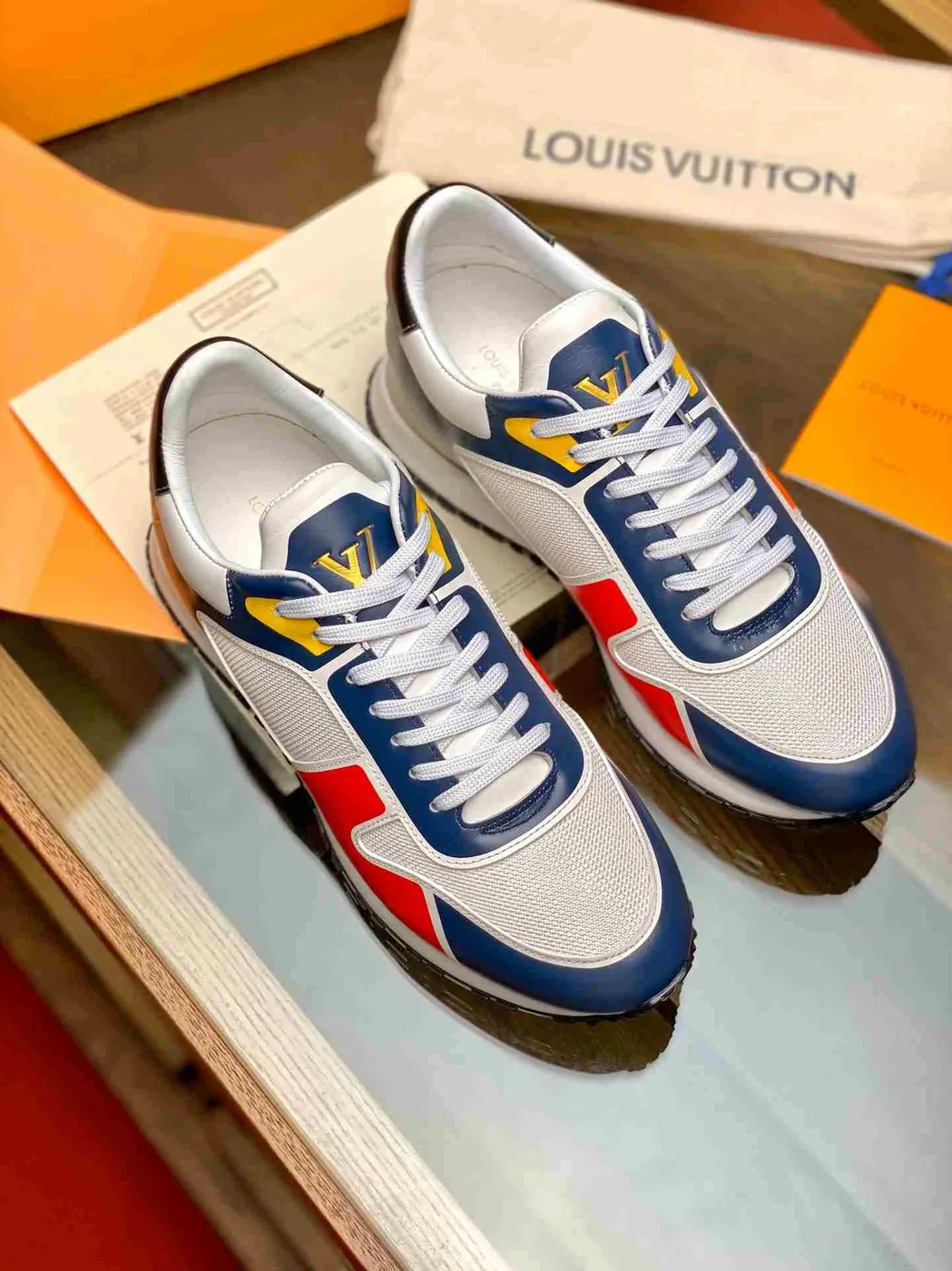 Louis Vuitton Run Away Sneaker Blue Louis Vuitton Run Away Sneaker Blue