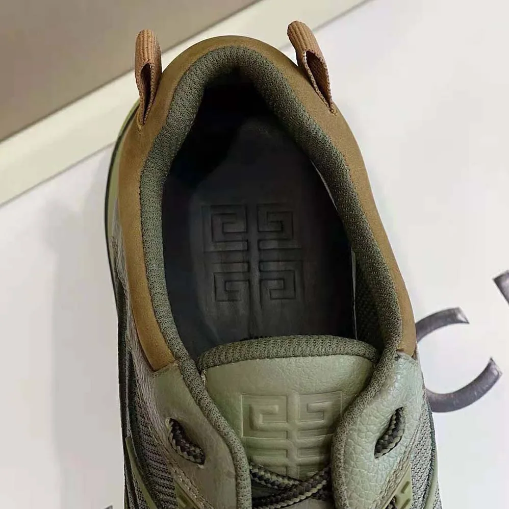 Givenchy Giv 1 Sneakers in Leather and Mesh for Unisex in Green