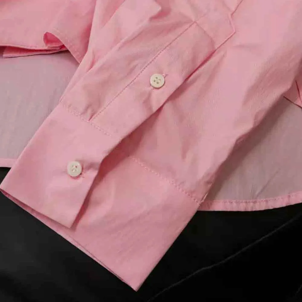 Loewe Anagram Pyjama Blouse in Cotton for Women in Pink