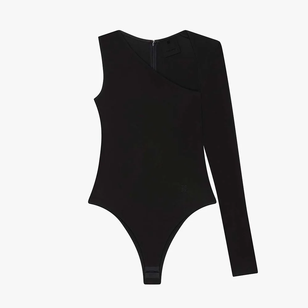 Givenchy One-Shoulder Body in Viscose Crepe for Women