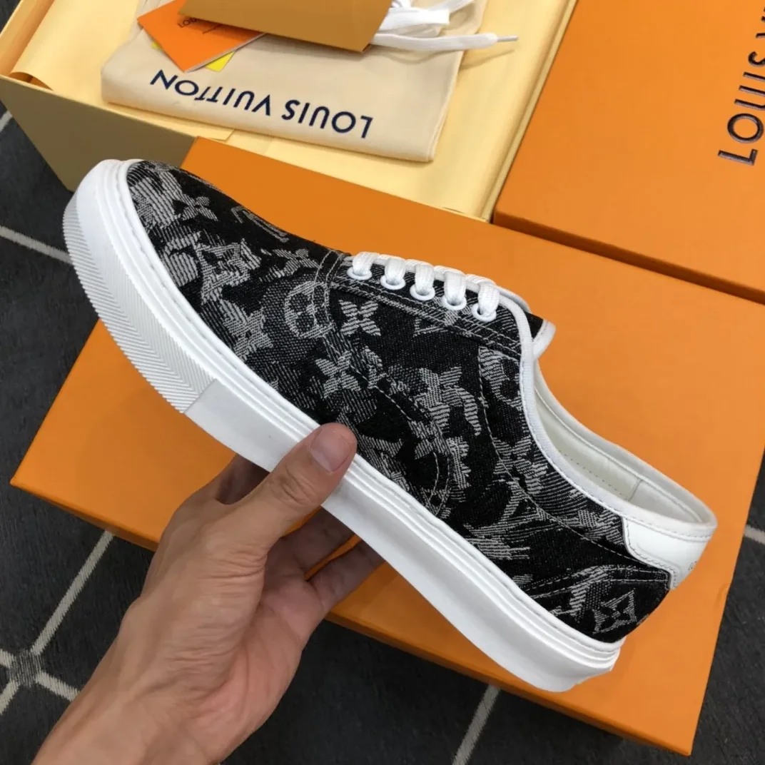 Louis Vuitton LV Trocadero Richelieu Sneaker Black