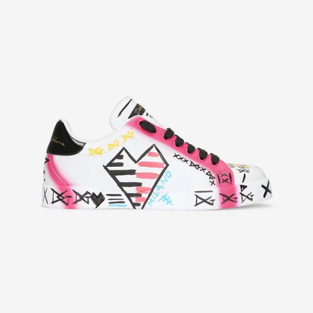 Dolce Gabbana D&G Limited Edition Portofino Sneakers for Unisex Dolce Gabbana D&G Limited Edition Portofino Sneakers for Unisex