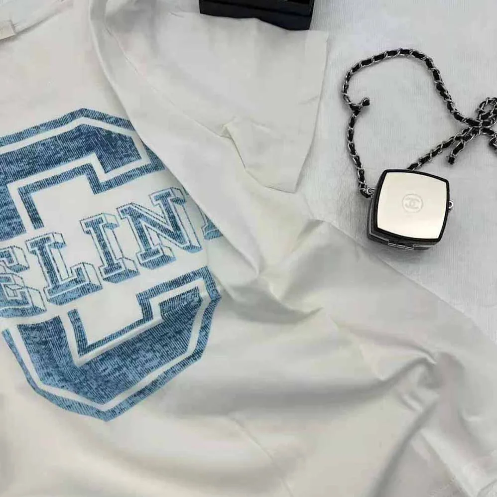 Celine Boxy Cotton Jersey T-shirt for Women in White Celine Boxy Cotton Jersey T-shirt for Women in White
