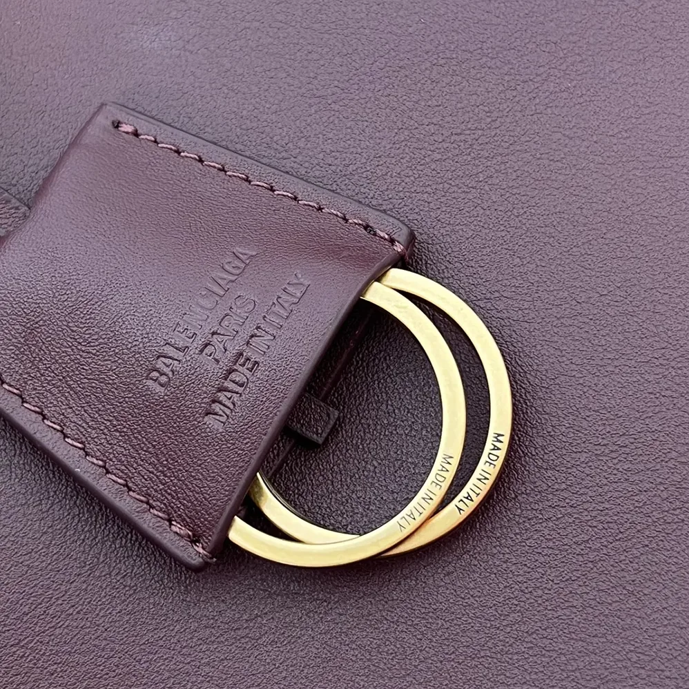 Balenciaga Rodeo Handbag Small In Dark Burgundy Smooth Calfskin Aged for Women in Gold Hardware Balenciaga Rodeo Handbag Small In Dark Burgundy Smooth Calfskin Aged for Women in Gold Hardware
