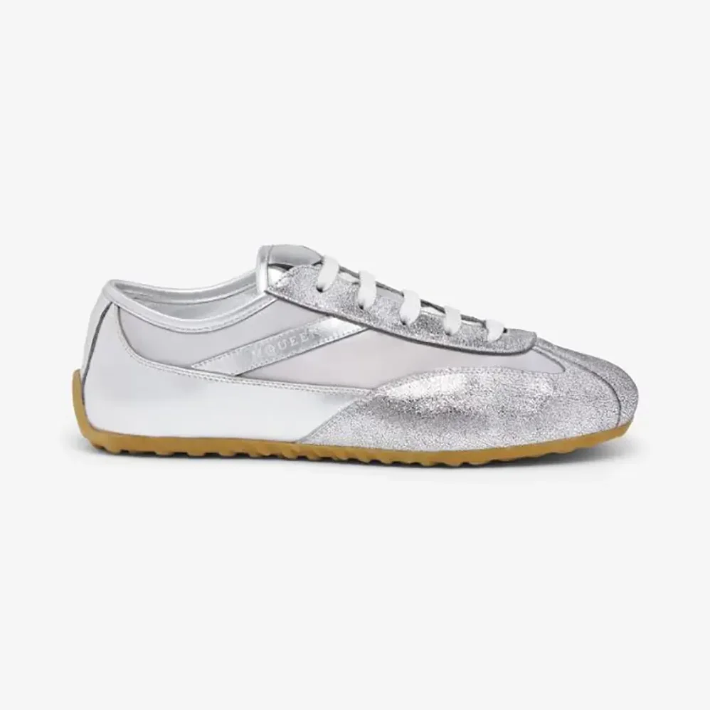 Alexander Mcqueen Boxe Sneaker in Silver for Unisex
