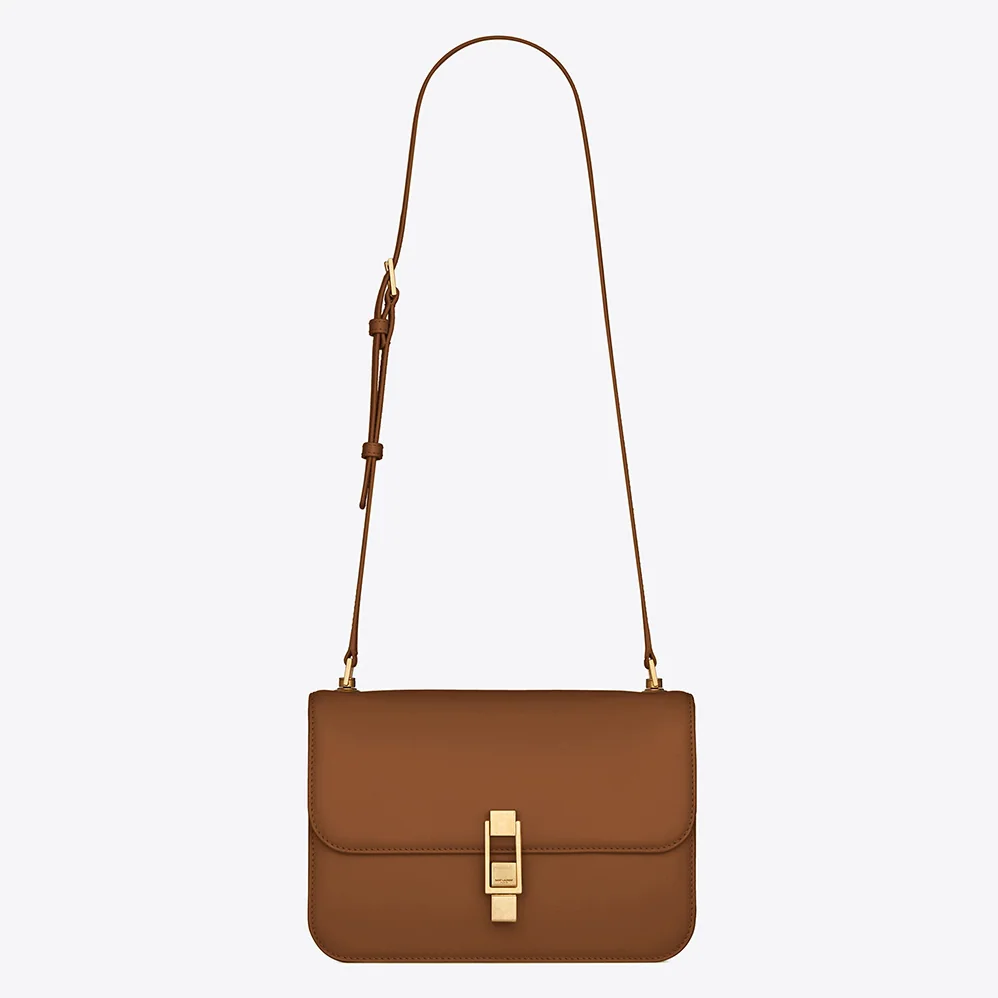 Saint Laurent YSL Le Carre Satchel in Box Saint Laurent Leather for Women