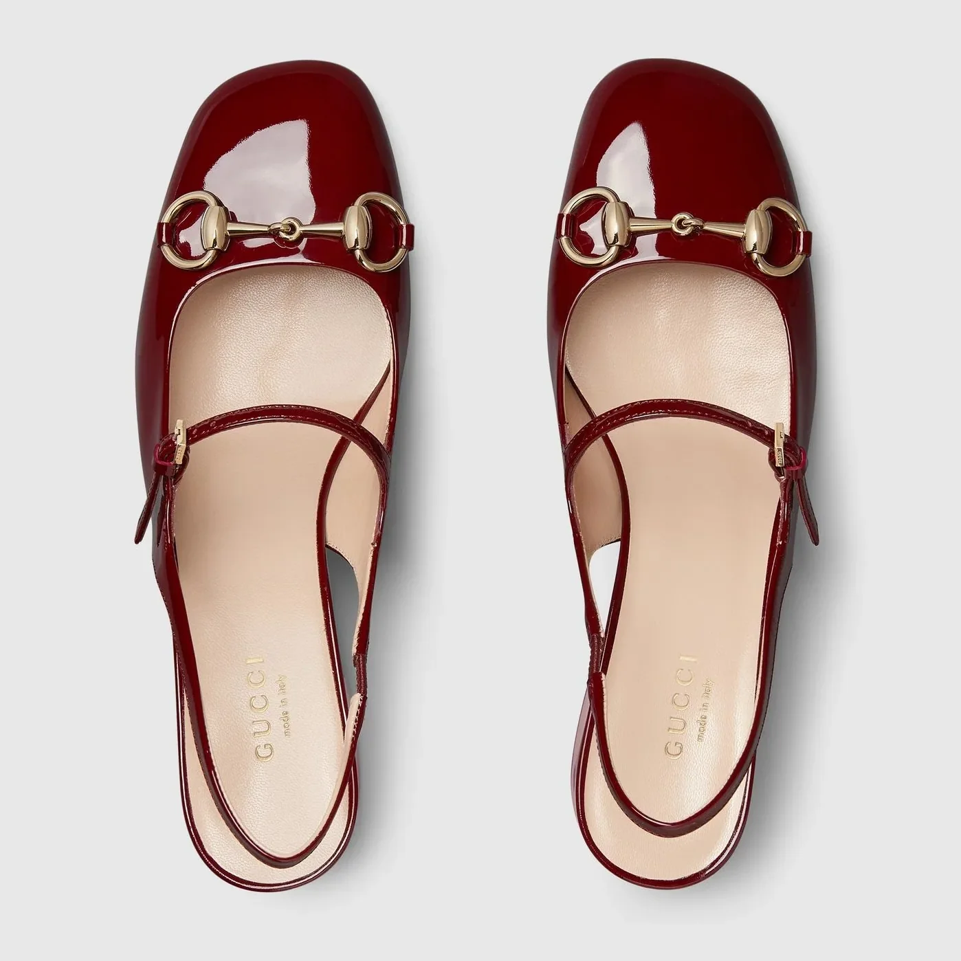 Gucci Horsebit Pump Red