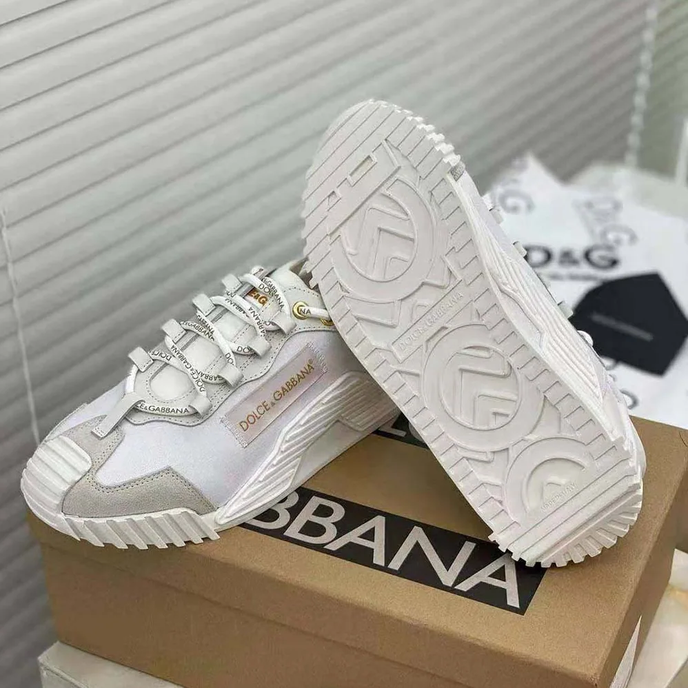 Dolce Gabbana D&G Canvas NS1 Slip-on Sneakers for Women in White