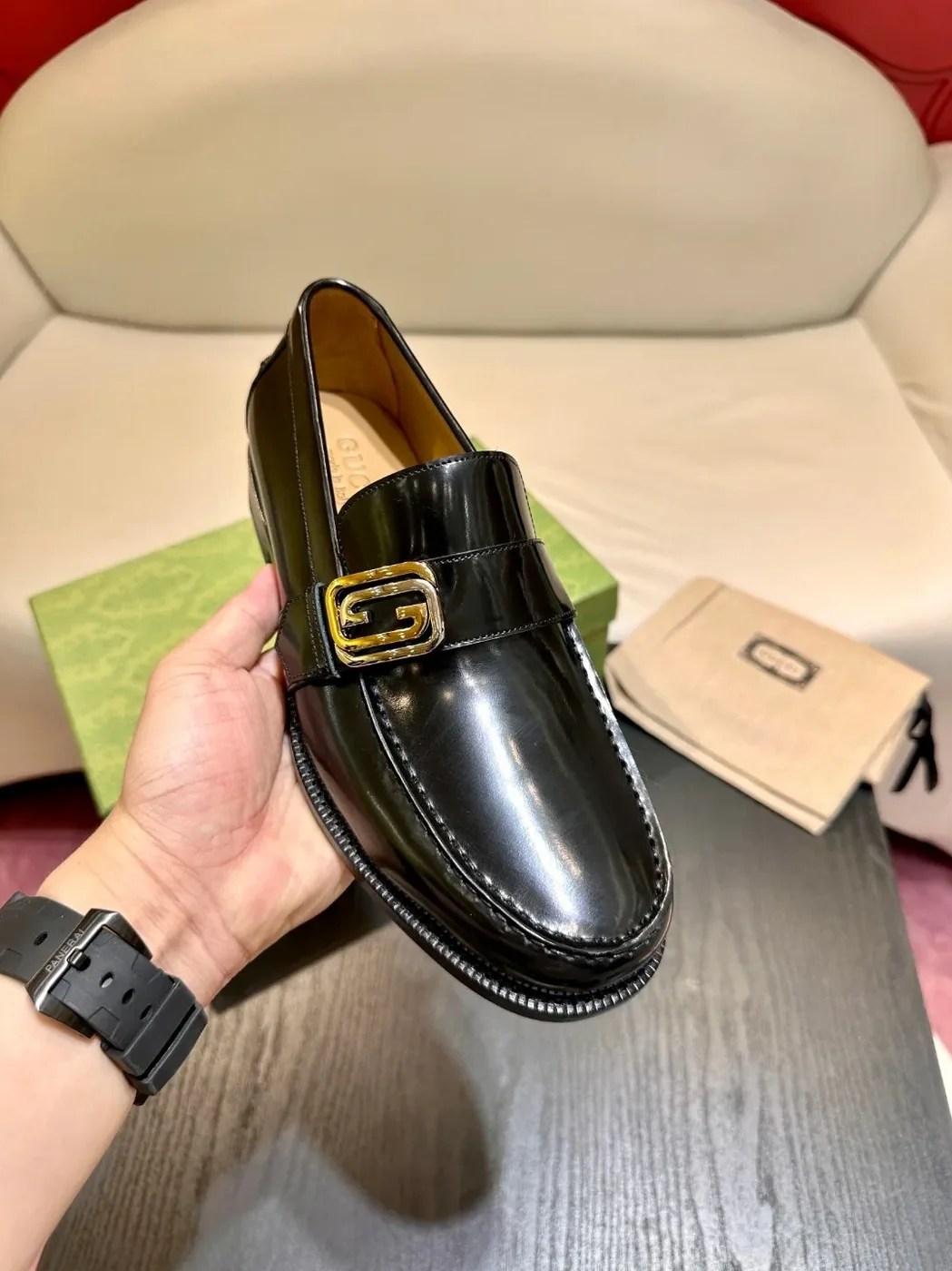 Gucci Interlocking G Loafer Black Gucci Interlocking G Loafer Black