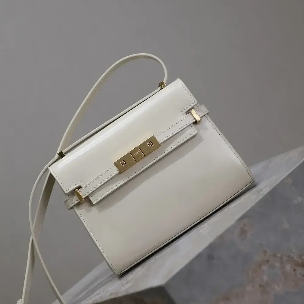 Saint Laurent YSL Mini Manhattan in Box Saint Laurent for Women in White