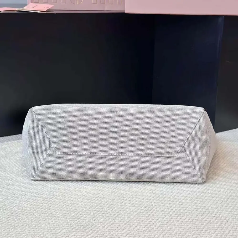 Miu Miu IVY Canvas and Leather Tote Bag for Women