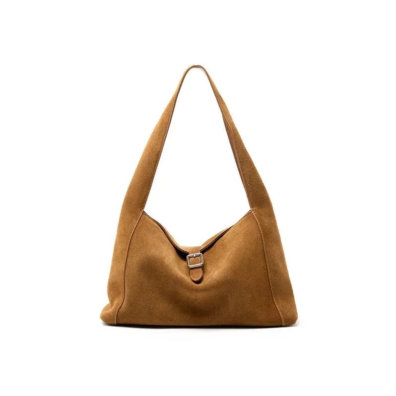Suede-textured Lightweight And Stylish Premium Single for Women's in shoulder Bag
