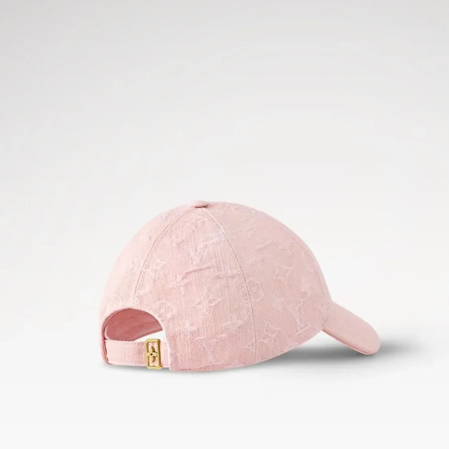 Louis Vuitton Denim Cap Pink Louis Vuitton Denim Cap Pink