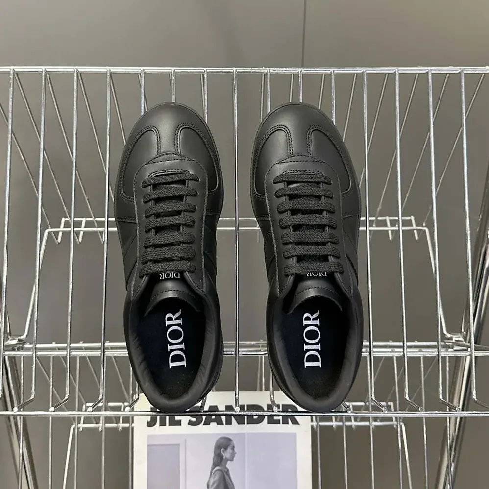 Dior B01 Matchpoint Sneaker Black Smooth Calfskin for Men