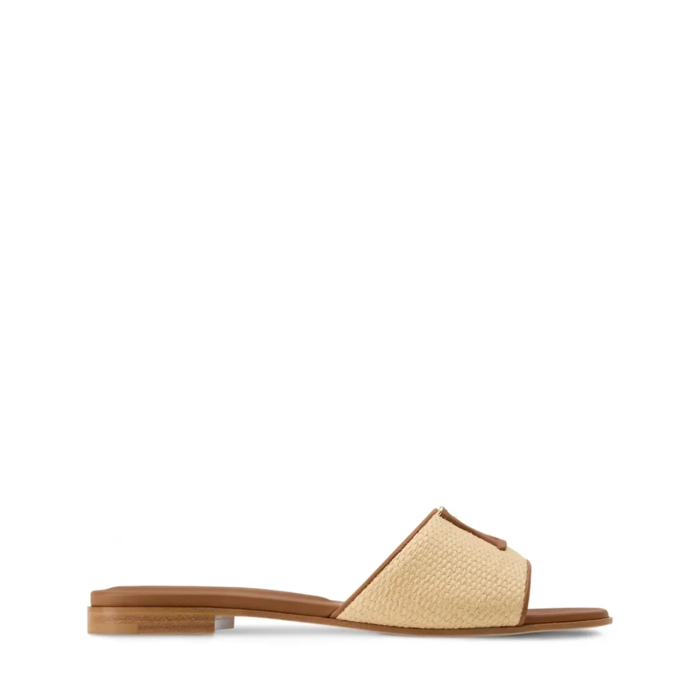 Louis Vuitton LV Mare Flat Mules Natural Beige Raffia 1AK3A4 Louis Vuitton LV Mare Flat Mules Natural Beige Raffia 1AK3A4