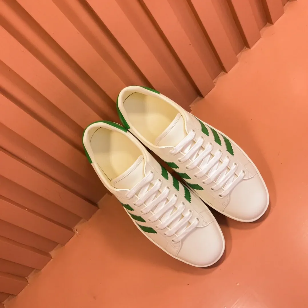 Gucci x Adidas Sneaker White Green for Men