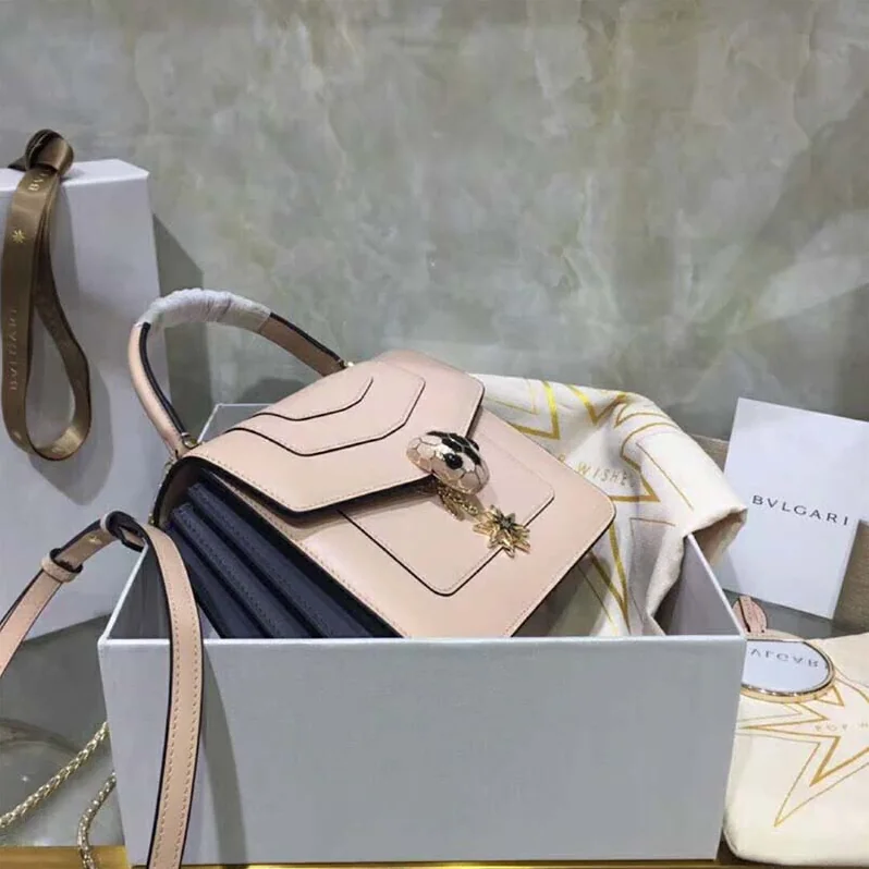 Bvlgari Serpenti Forever Crossbody Bag Pop Wishes in Pink for Women