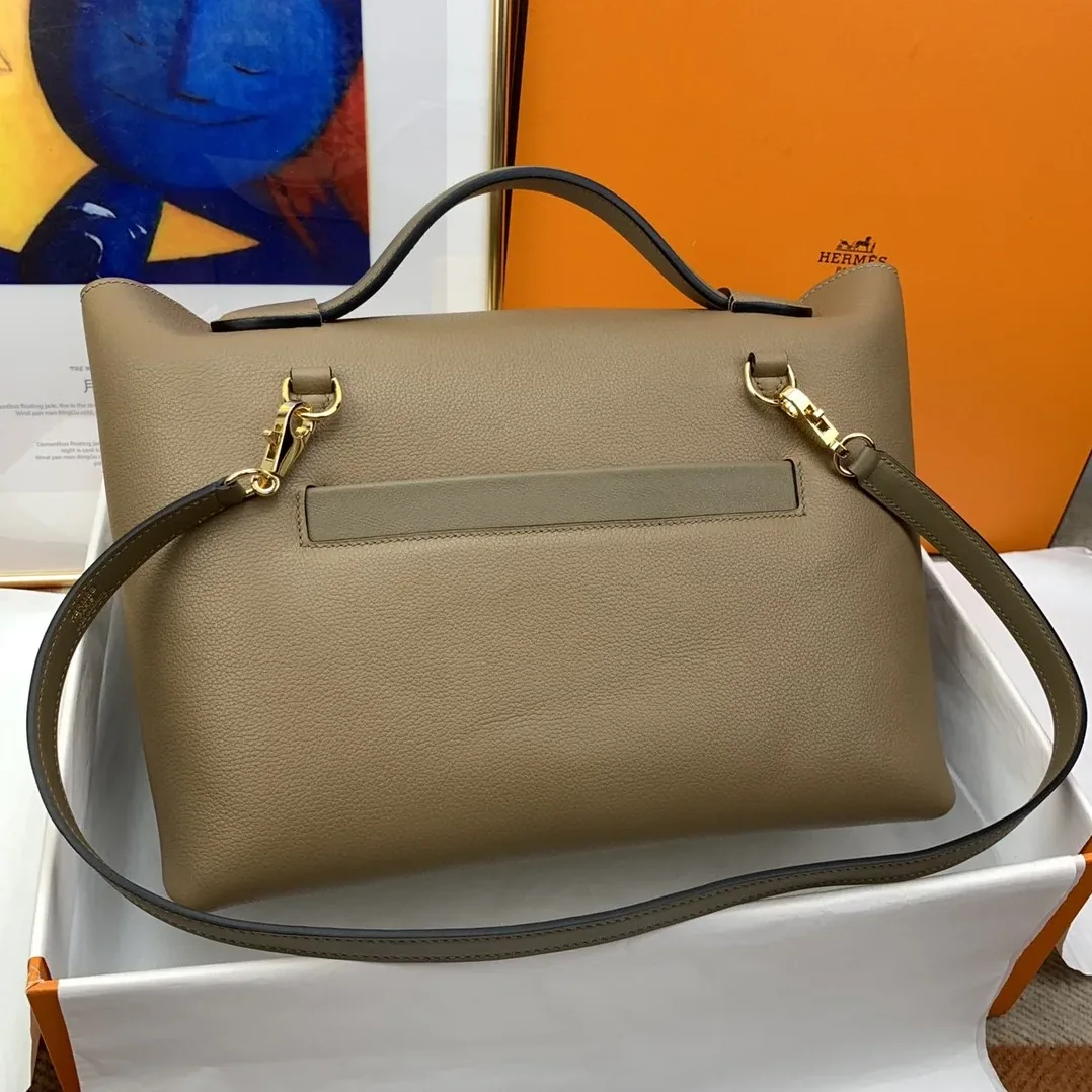 Hermes Clemence Swift Light Brown Hermes Clemence Swift Light Brown