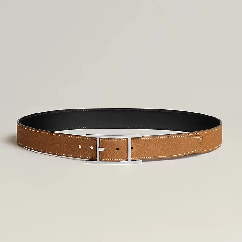 Hermes Quentin Reversible Belt Noir in Brown Hermes Quentin Reversible Belt Noir in Brown