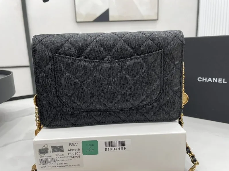 Wallet On Chain Green in Black/White /