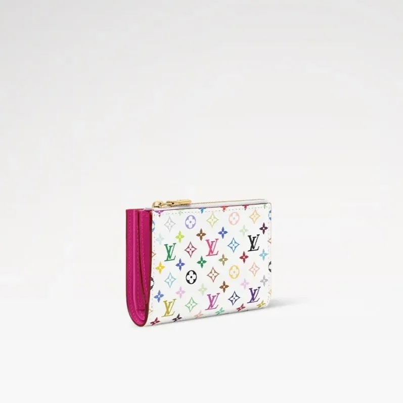 Louis Vuitton LV x TM Lisa Wallet in Multicolor Gold Hardware