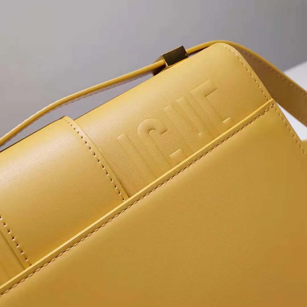 Dior 30 Montaigne Bag Box Calfskin for Women in Yellow Dior 30 Montaigne Bag Box Calfskin for Women in Yellow