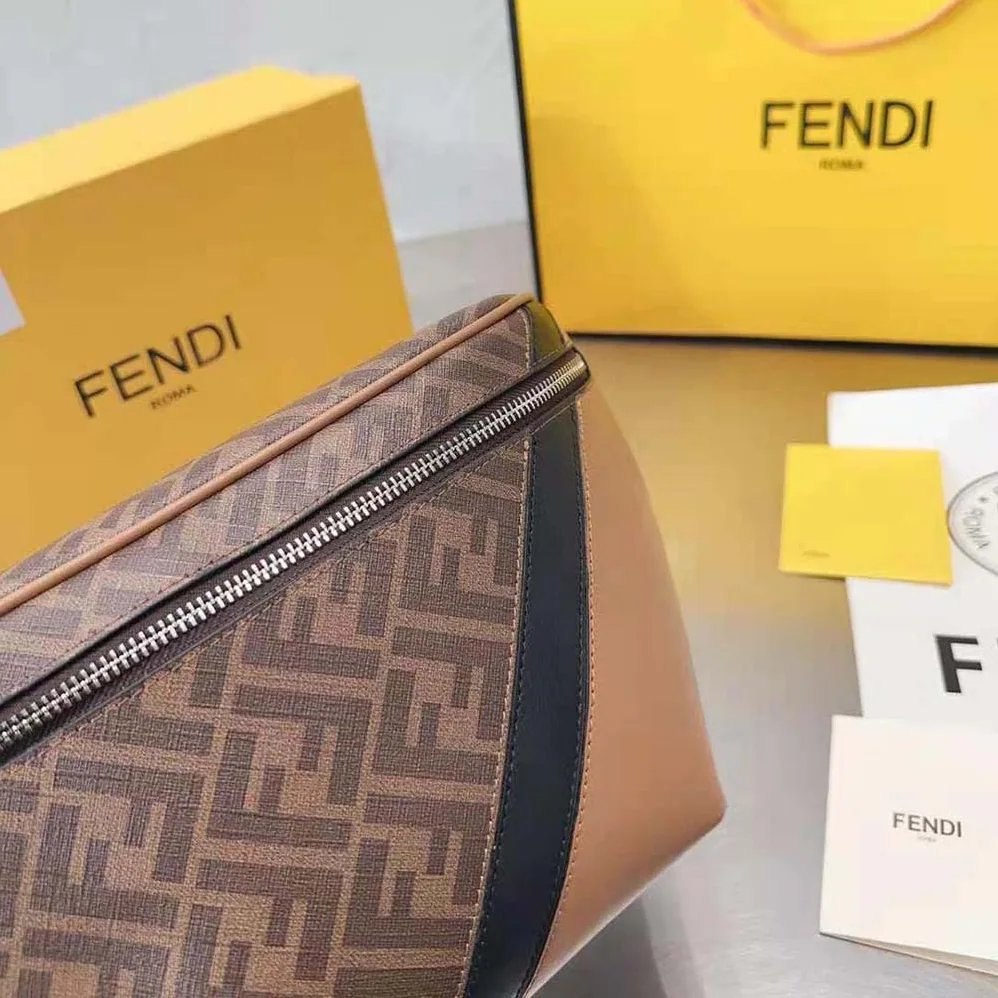 Fendi Multicolor Leather Belt Bag for Men Fendi Multicolor Leather Belt Bag for Men