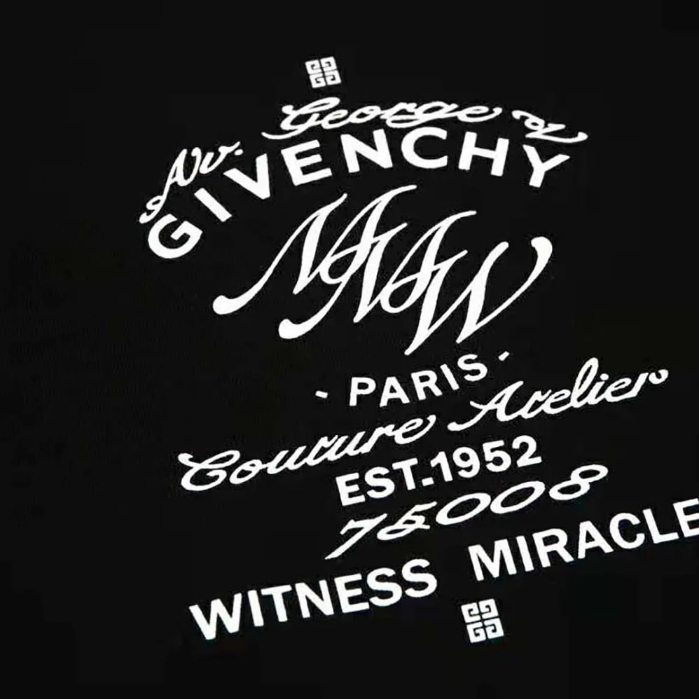 Givenchy GIVENCHY MMW Printed Slim Fit T for Men in shirt
