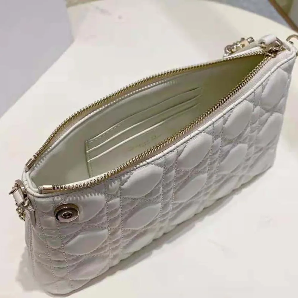 Dior Miss Dior Midi Mini Bag Latte Cannage Lambskin for Women Dior Miss Dior Midi Mini Bag Latte Cannage Lambskin for Women