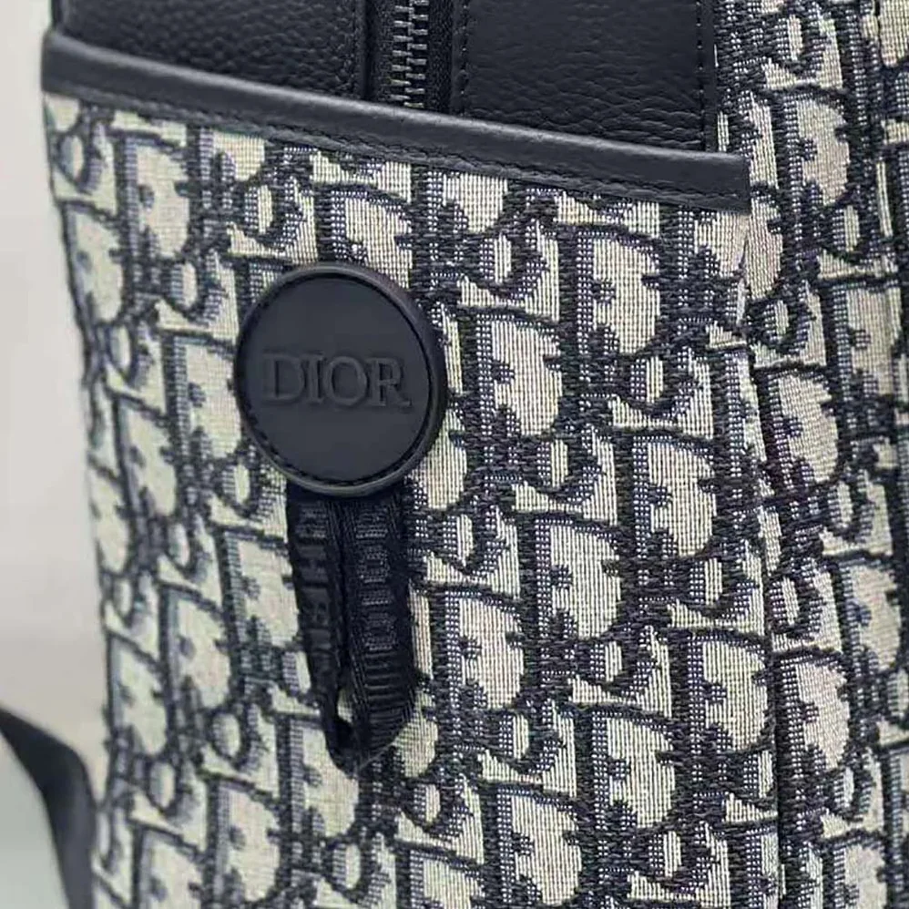 Dior Explorer Backpack Beige and Black Dior Oblique Jacquard for Men Dior Explorer Backpack Beige and Black Dior Oblique Jacquard for Men