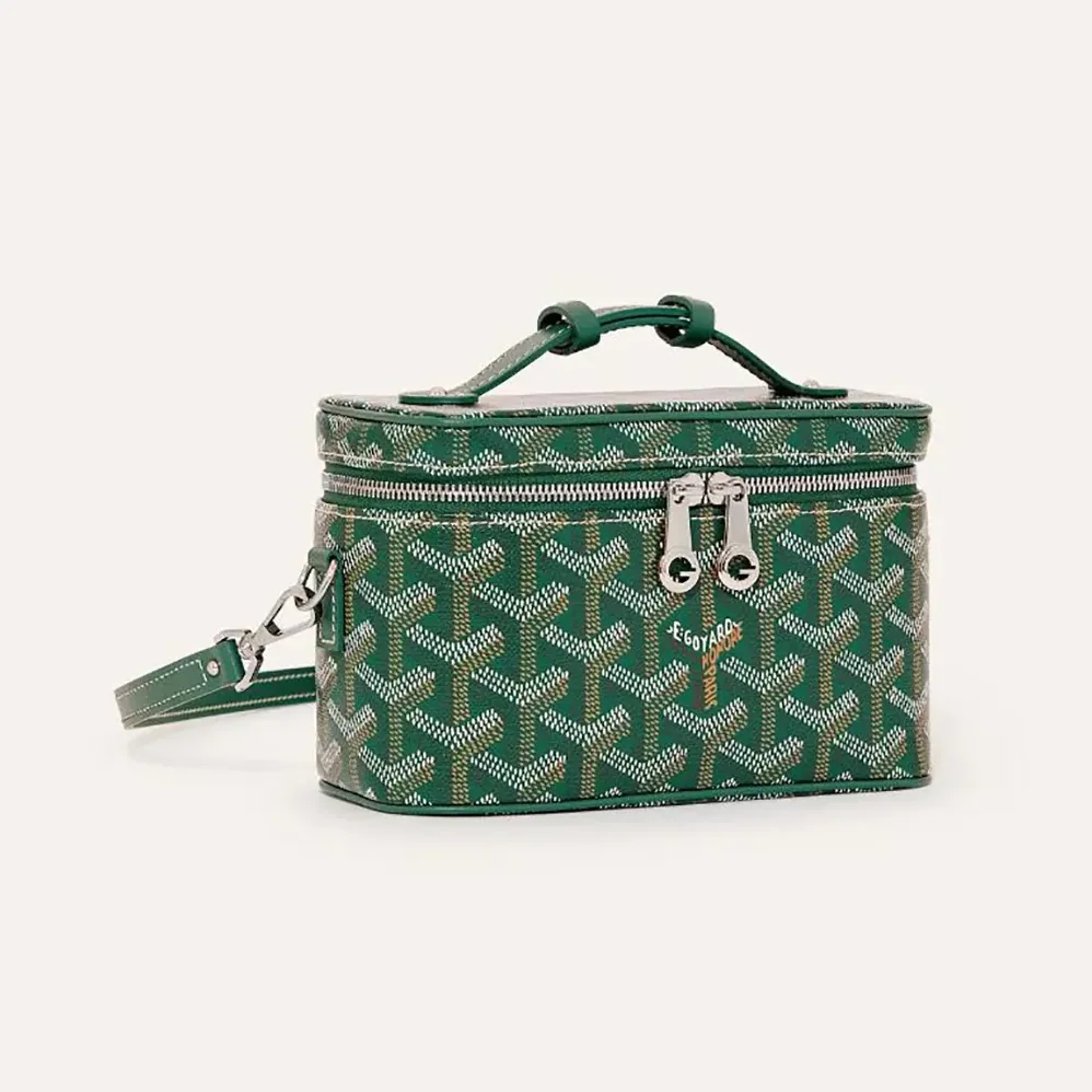 Goyard Muse Mini Vanity for Unisex in Green Goyard Muse Mini Vanity for Unisex in Green