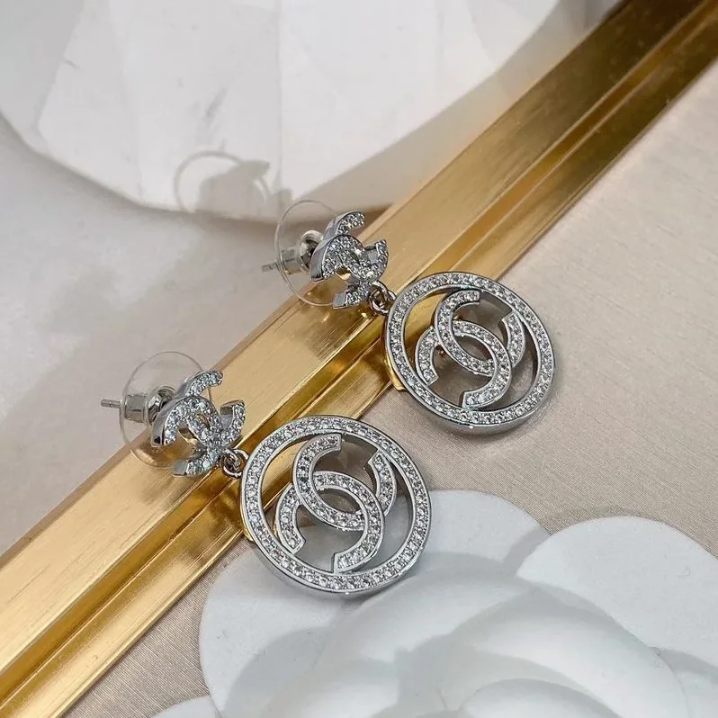Circle Earrings Silver