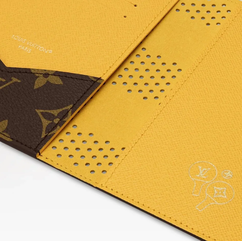 Louis Vuitton Passport Cover in Yellow Monogram