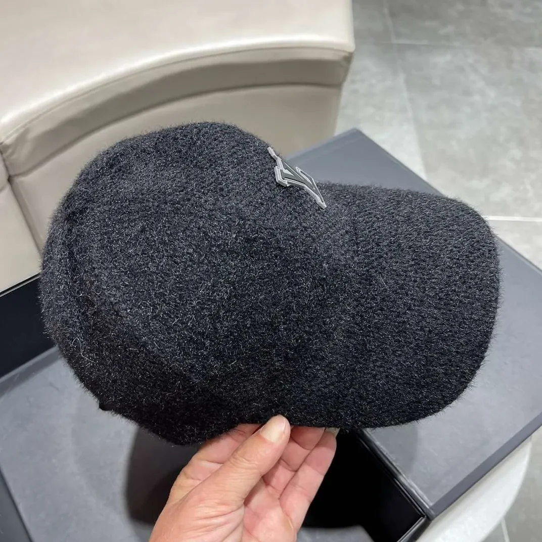 Louis Vuitton Corduroy Cap Black Louis Vuitton Corduroy Cap Black