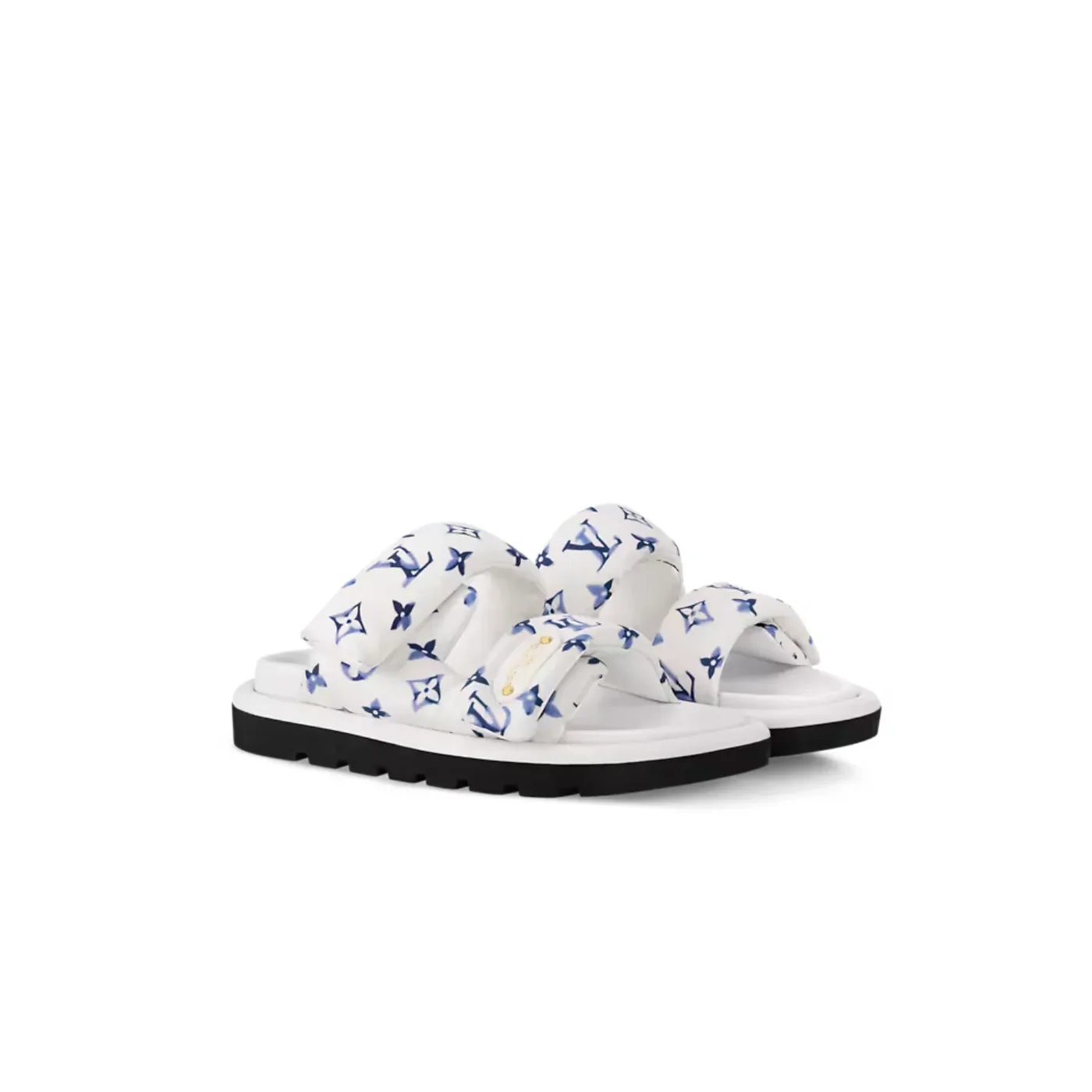 Louis Vuitton Pool Pillow Comfort Mule Blue 1AHMKL