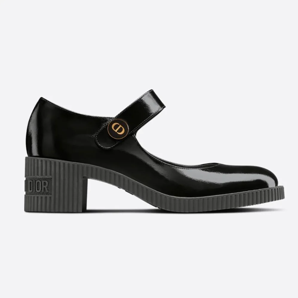 Dior D-Doll Pump Black Shiny Calfskin for Women Dior D-Doll Pump Black Shiny Calfskin for Women