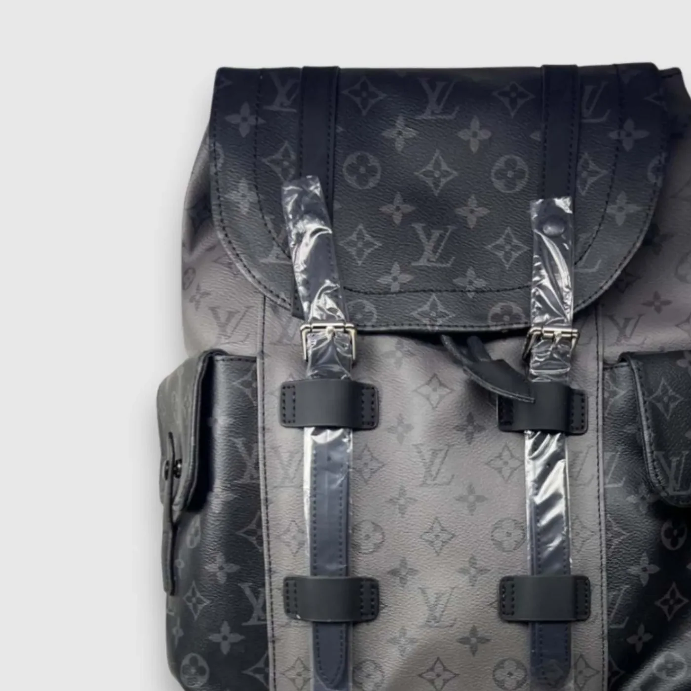 Louis Vuitton Christopher MM Monogram Eclipse Black / Louis Vuitton Christopher MM Monogram Eclipse Black /