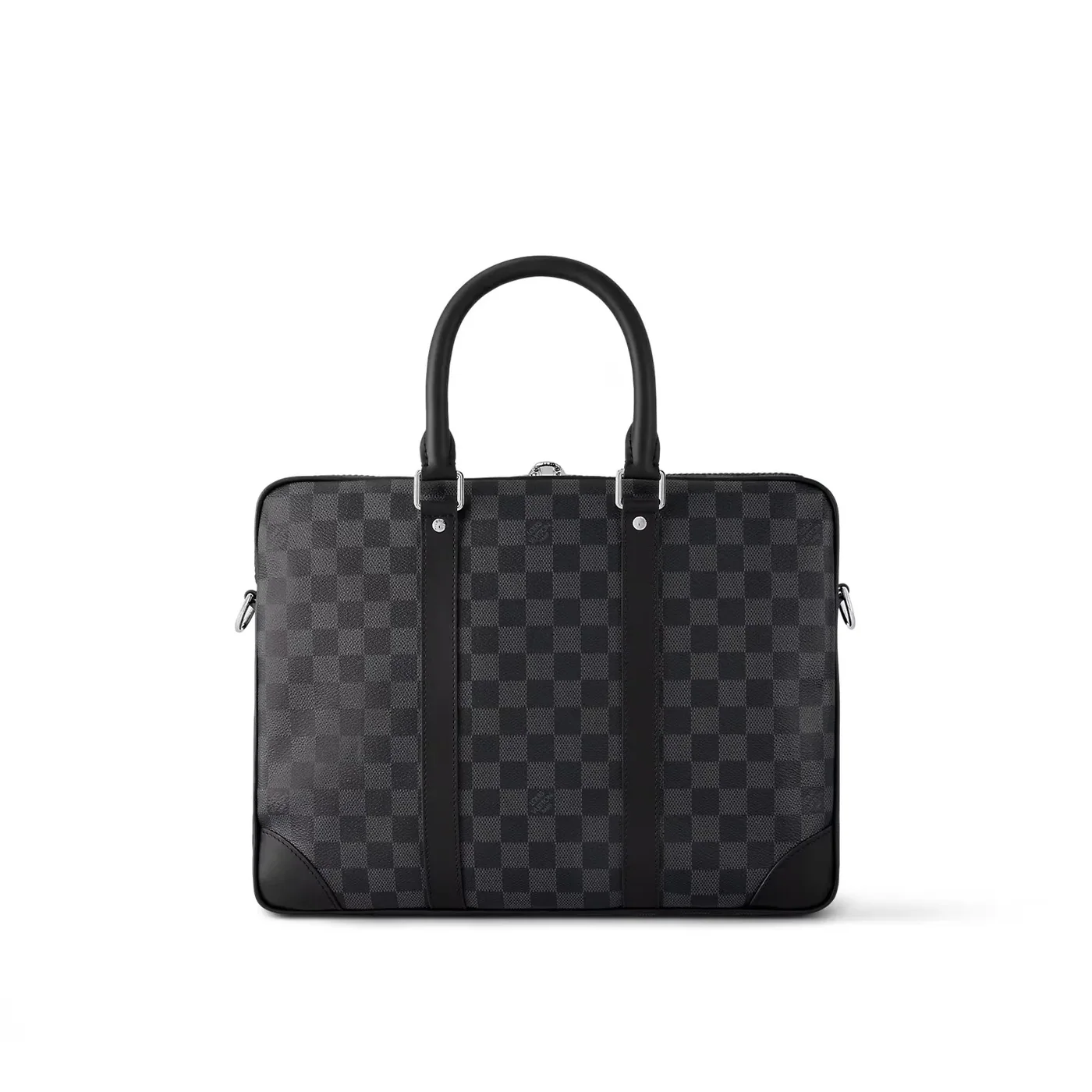 Louis Vuitton Porte-Documents Voyage PM Bag Black / Louis Vuitton Porte-Documents Voyage PM Bag Black /