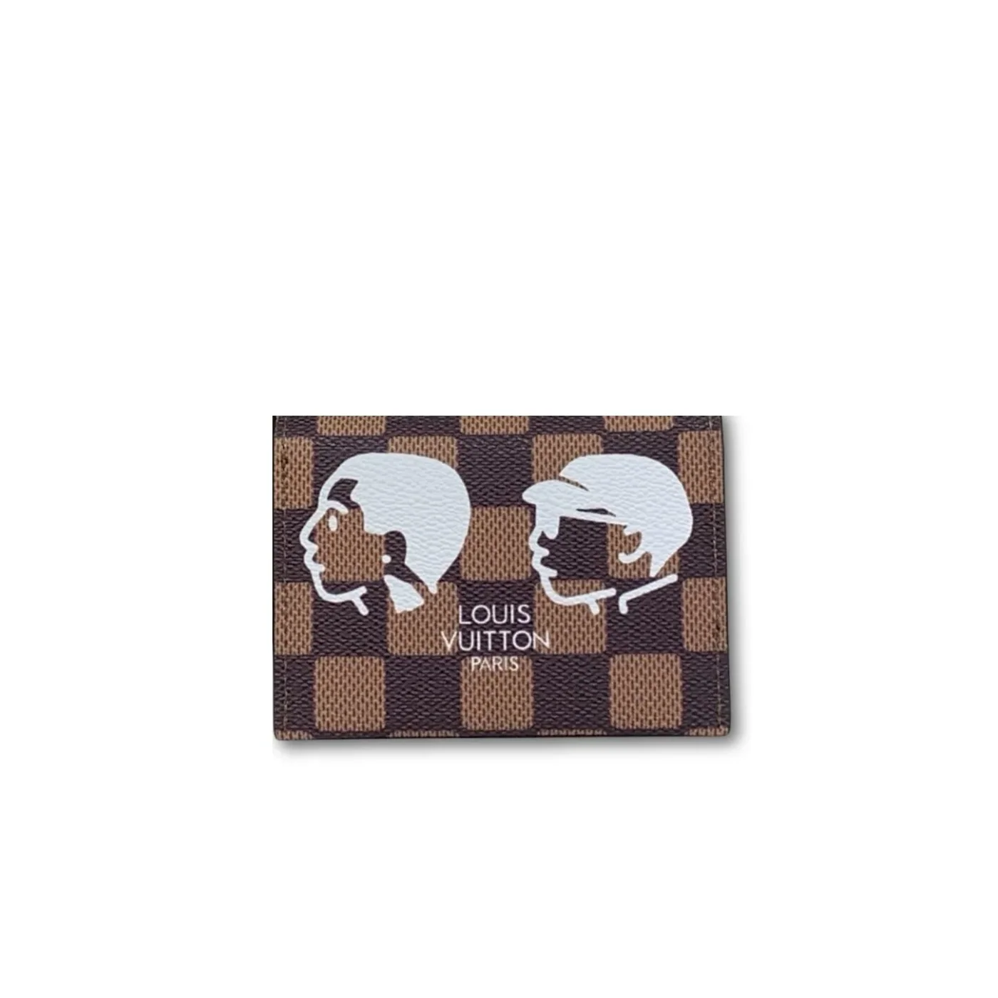 Louis Vuitton Slim Card Holder Wallet Brown / Louis Vuitton Slim Card Holder Wallet Brown /