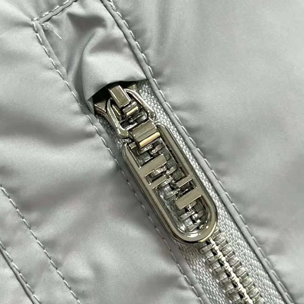 Fendi Down Jacket White Nylon Down-FAA919AQNJF1N6G for Men