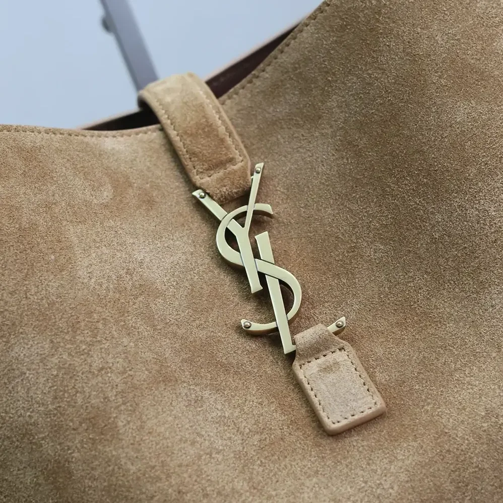 Saint Laurent YSL Le 5 à 7 Bea in Suede for Women