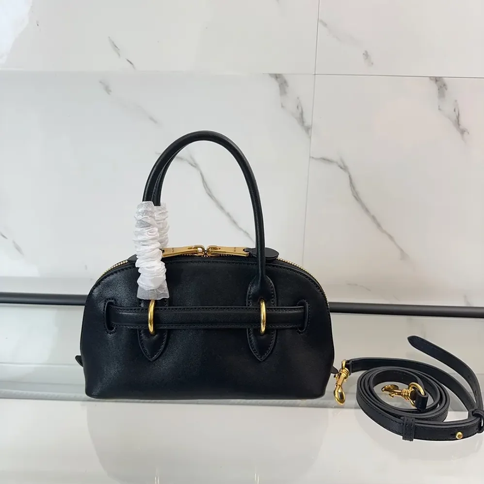 Miu Miu Aventure Nappa Leather Top-handle Bag for Women in Black Miu Miu Aventure Nappa Leather Top-handle Bag for Women in Black