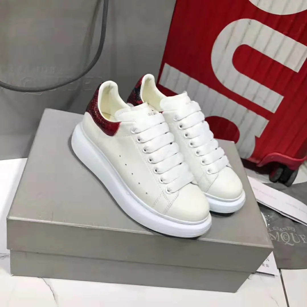 Alexander Mcqueen Oversized Sneaker White Smooth Calfskin Leather Sneaker for Men Alexander Mcqueen Oversized Sneaker White Smooth Calfskin Leather Sneaker for Men