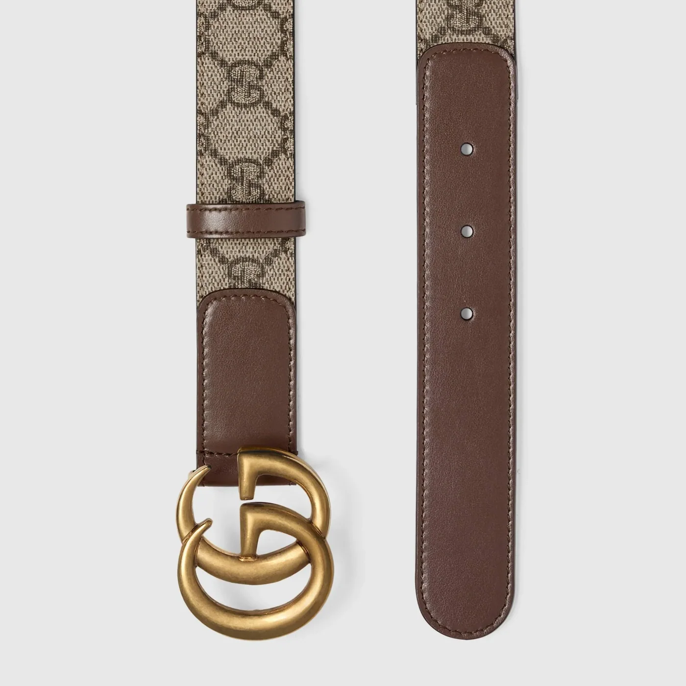 Double G Belt Brown