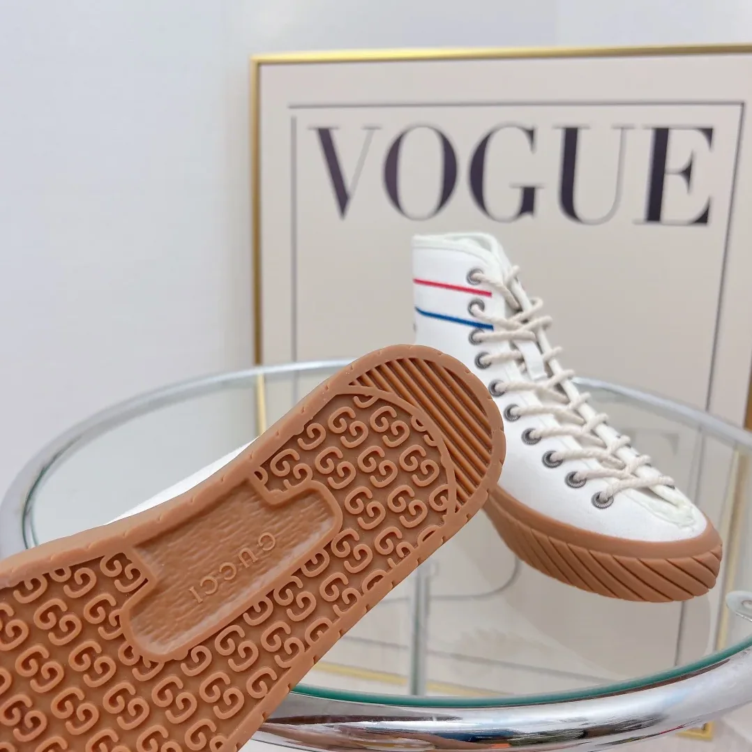 Gucci Interlocking G High for Women in Top Sneaker White