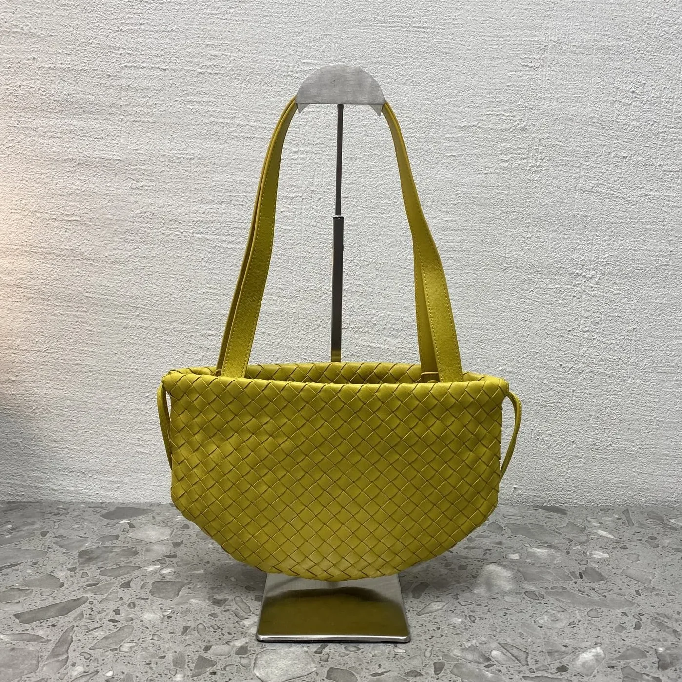 Bottega Veneta Shoulder Bag Yellow Bottega Veneta Shoulder Bag Yellow