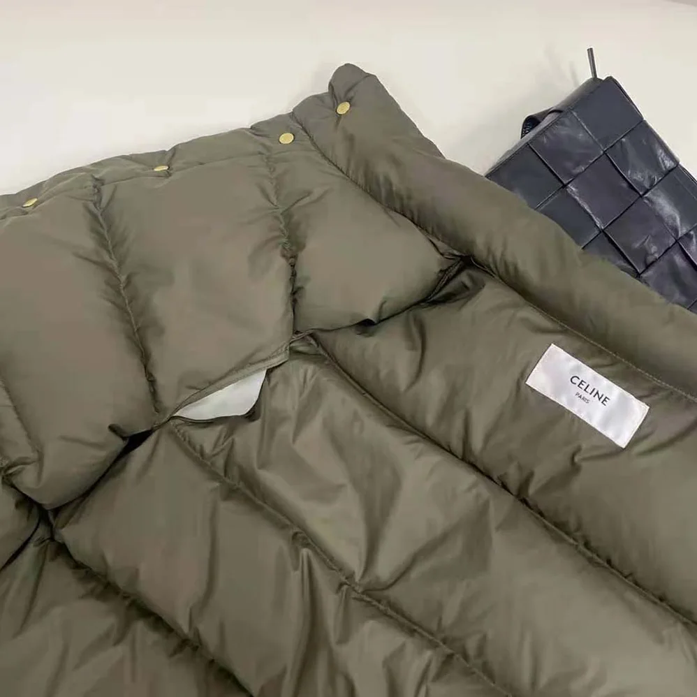 Celine Quilted Blouson Jacket in Lightweight Nylon for Women Celine Quilted Blouson Jacket in Lightweight Nylon for Women
