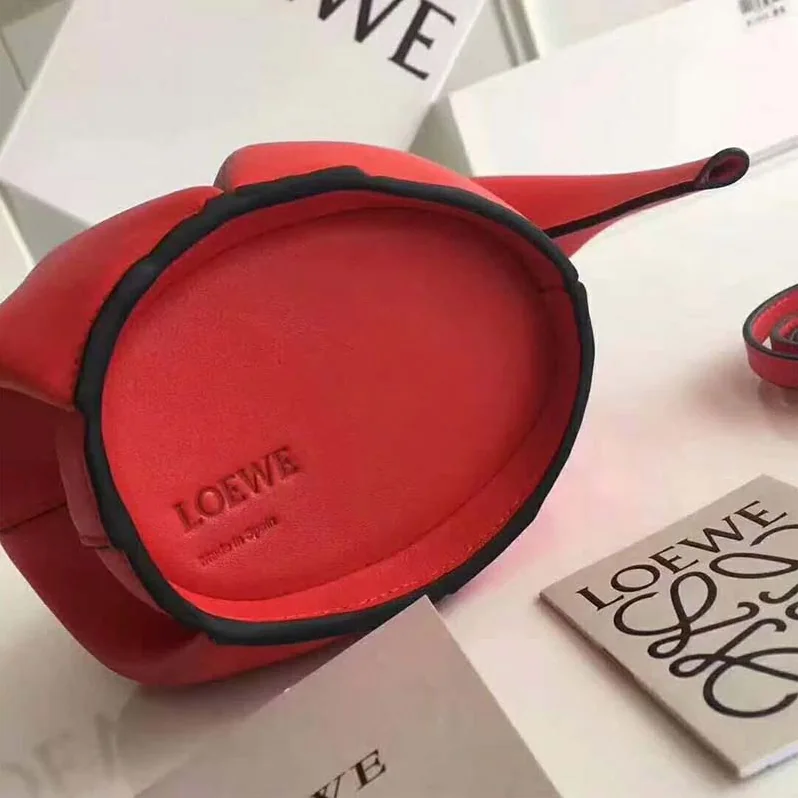 Loewe Elephant Mini Bag in Calfskin for Women in Red Loewe Elephant Mini Bag in Calfskin for Women in Red