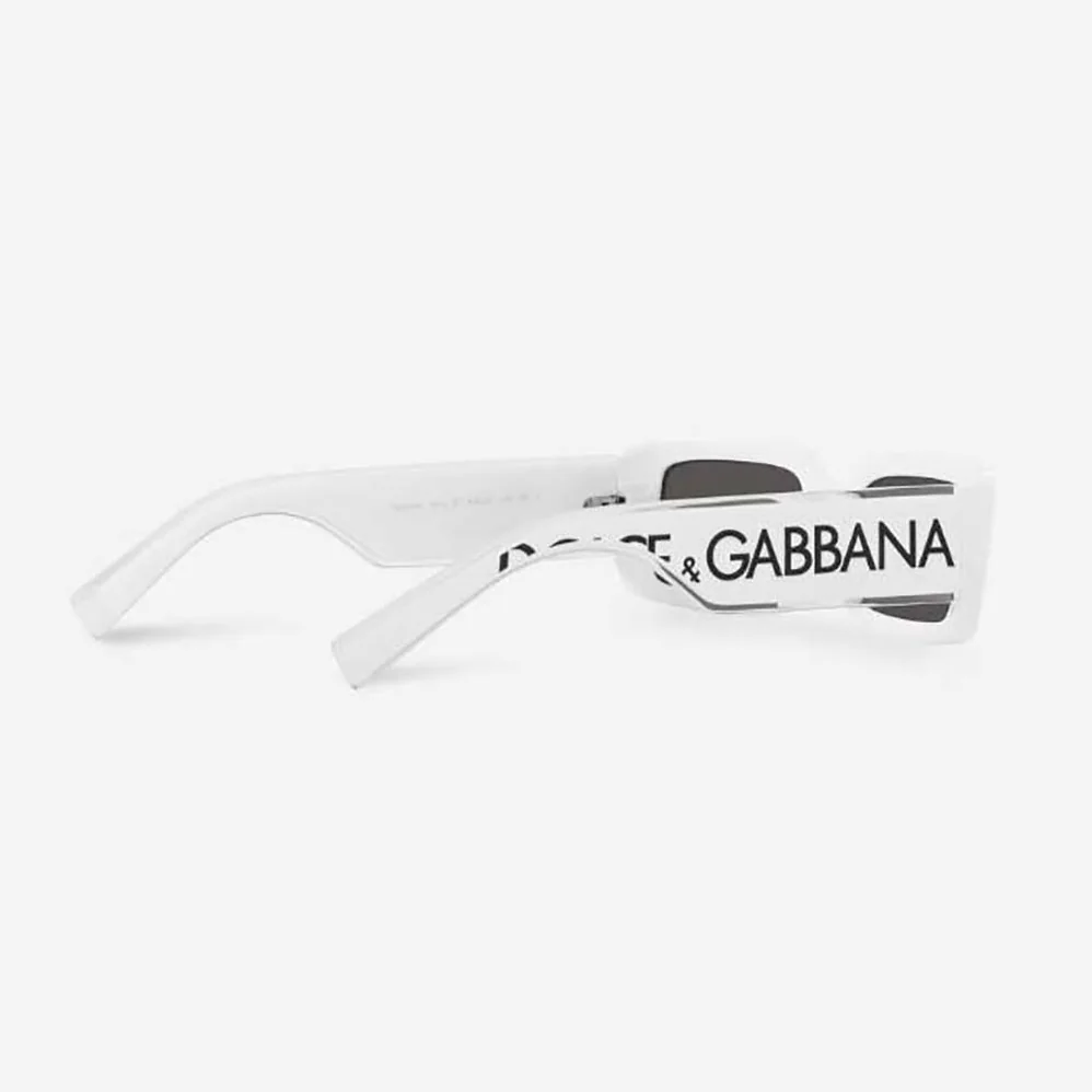 Dolce Gabbana D&G DG Elastic Sunglasses for Women in White Dolce Gabbana D&G DG Elastic Sunglasses for Women in White